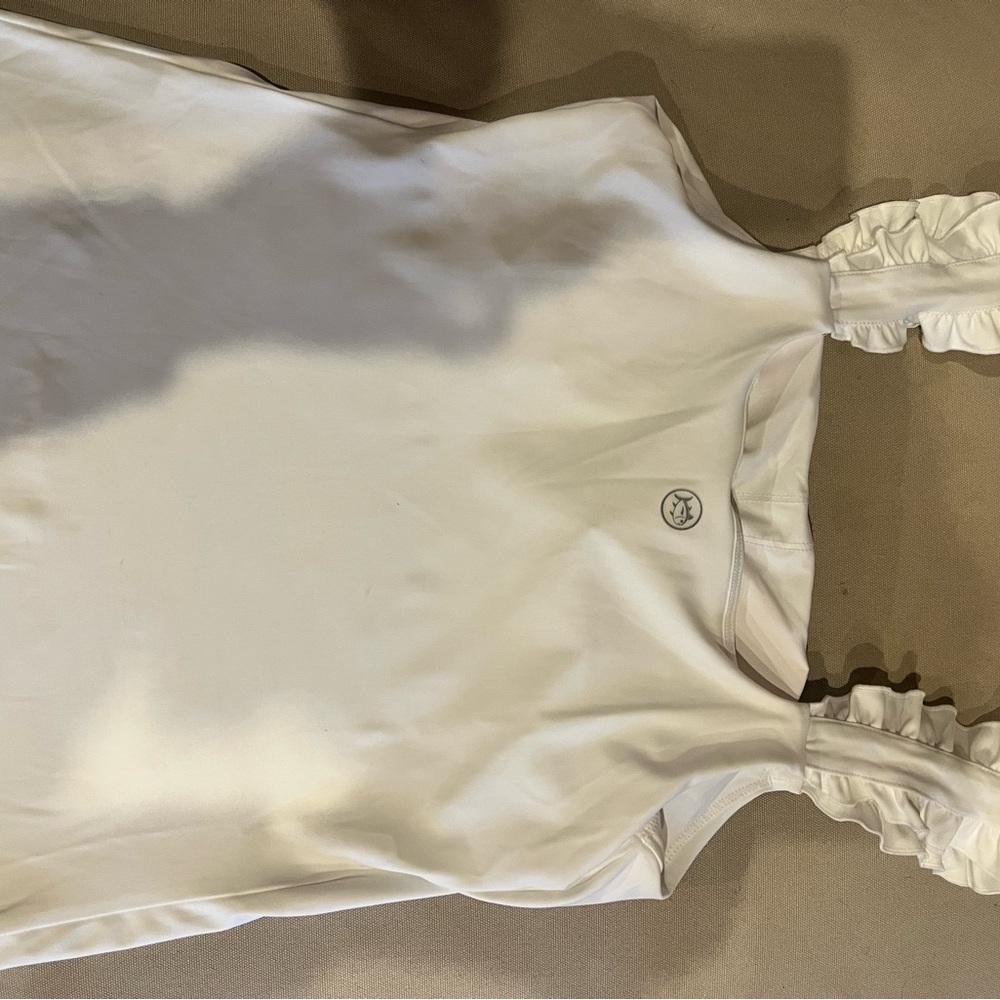 Southern Tide Staci Active Ruffle Tank - Picture 4 of 7